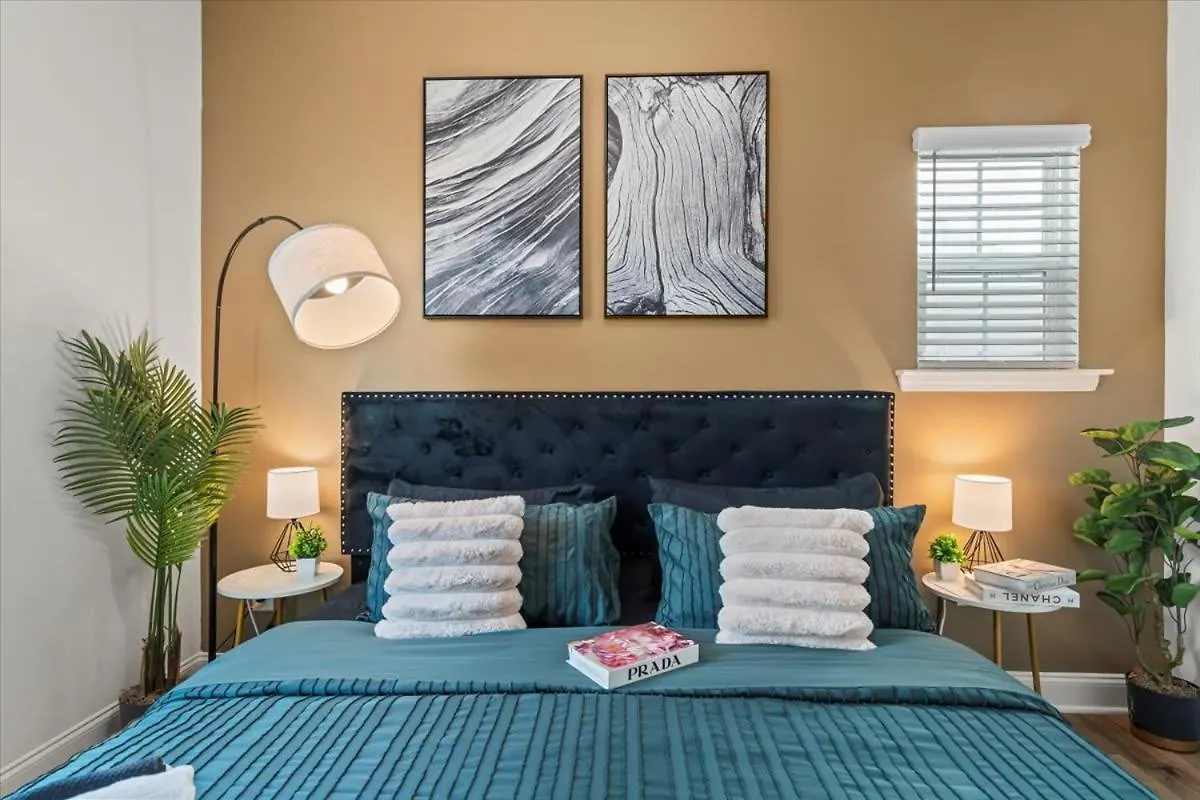 Luxe King 3Br Townhouse Mins To Uptown Charlotte别墅 0*, 夏洛特